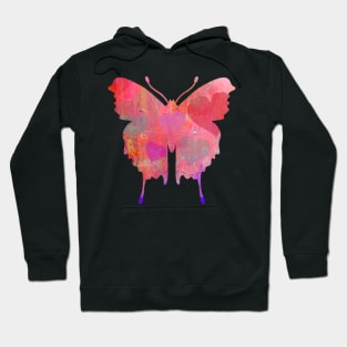 Butterfly Hearts Graphic Hoodie